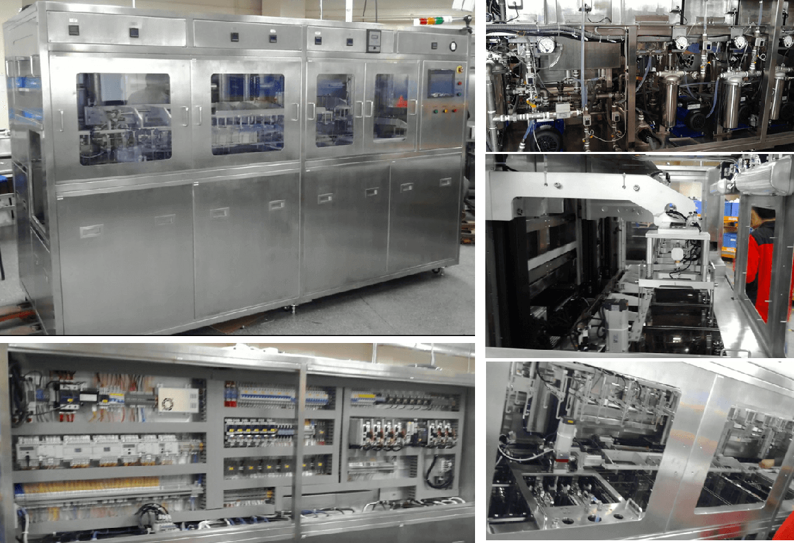 客戶的超聲波清洗設(shè)備裝配案例展示